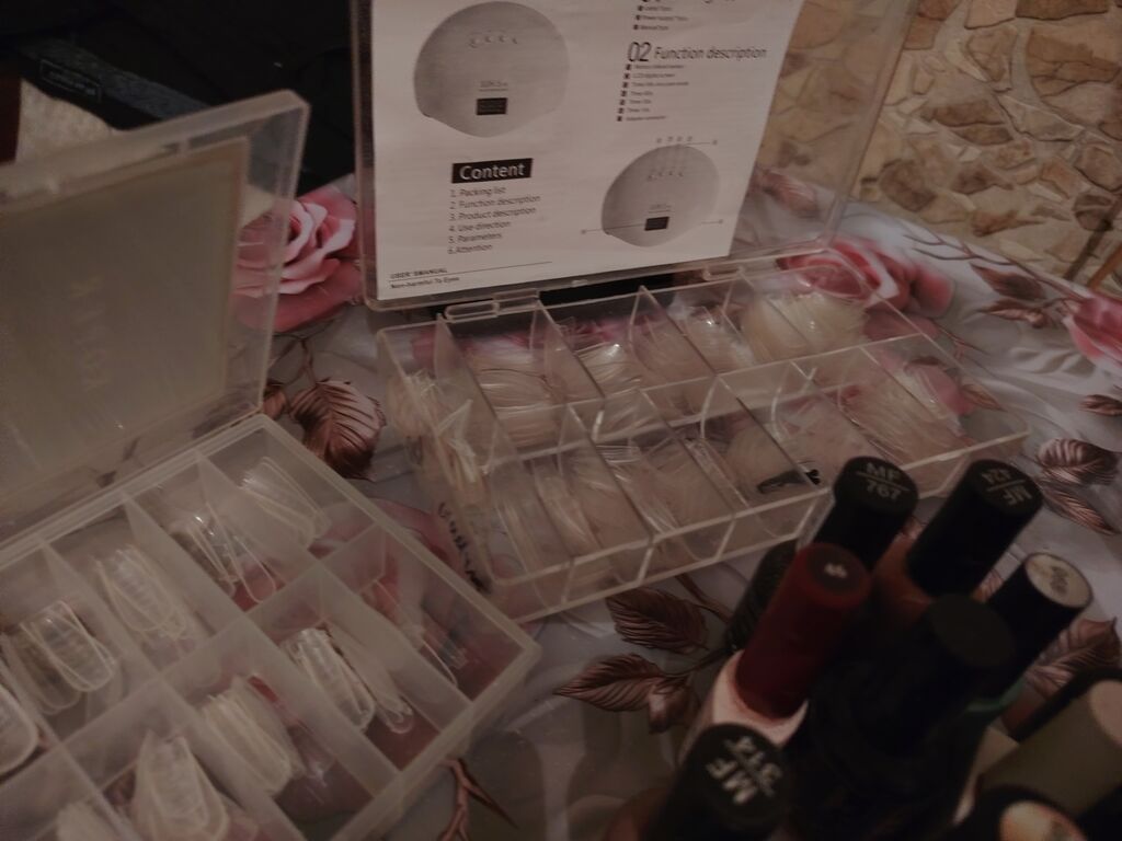 30 dene lak, 6 dene pilkalar, tipsiler, sellak dırnaglar, 2 dene gel — Dırnaq və ayak qayğısı, Xırdalan (3)