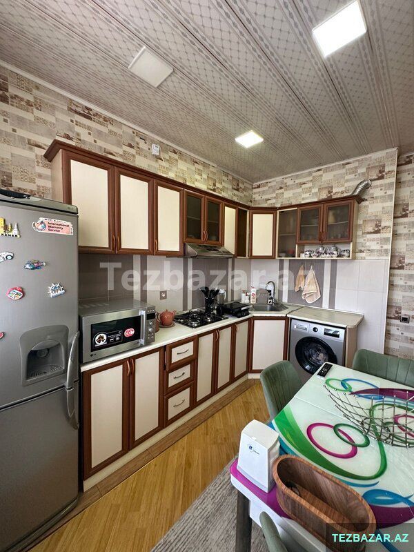 Satılır 4 otaqlı yeni tikili 130 m², İnşaatçılar m — Mənzil, Bakı (9)