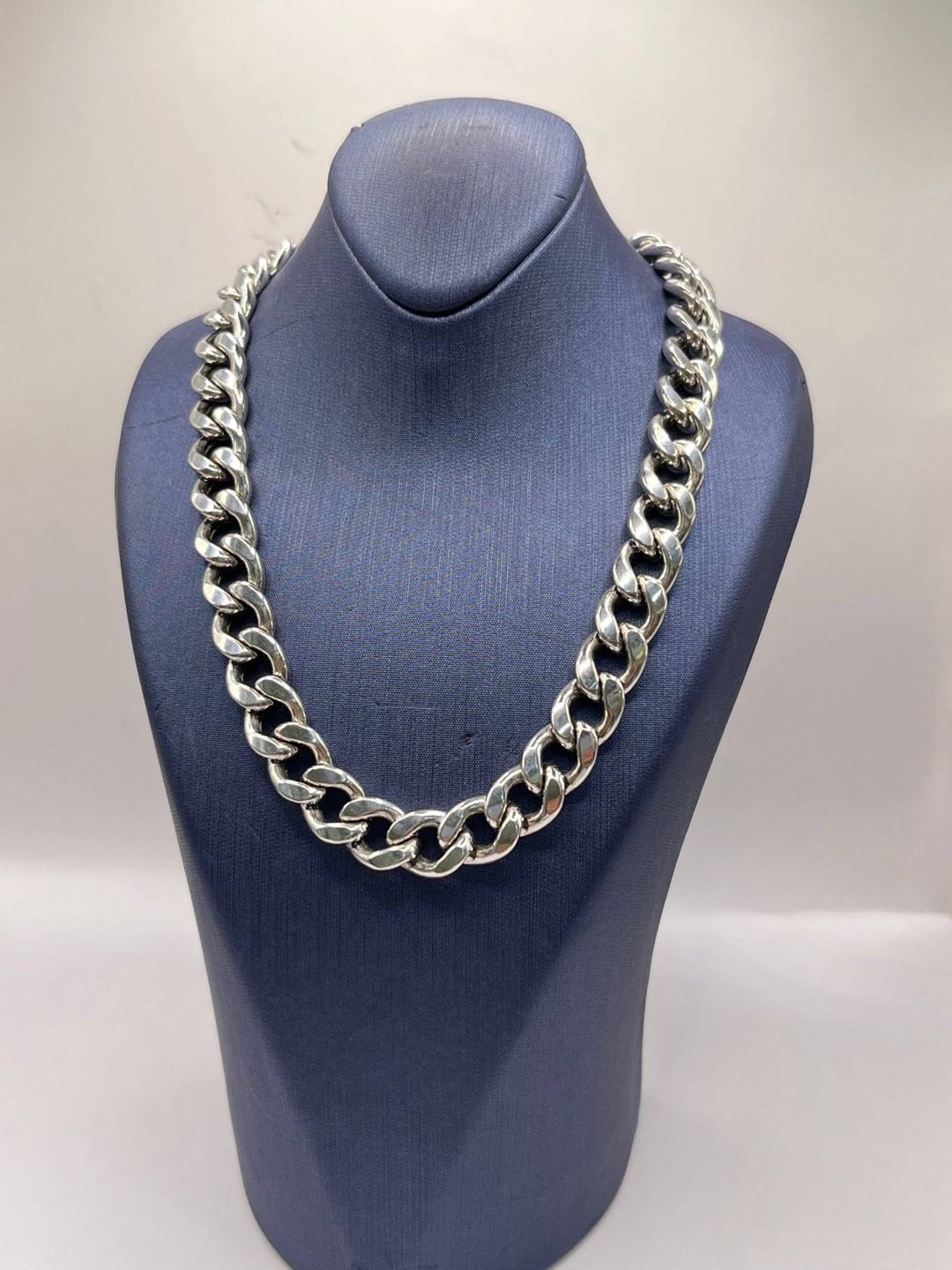 Gümüş boyunbağı silverbygoldbaku101480, 925 əyar, 48.96 qram, 64 sm — Mallar, Bakı