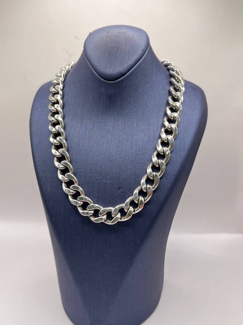 Gümüş boyunbağı silverbygoldbaku101480, 925 əyar, 48.96 qram, 64 sm — Bakı
