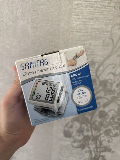 Sanitas SBC 41 bilək tipli qan təzyiqi ölçən cihaz - XXL ekran — Bakı