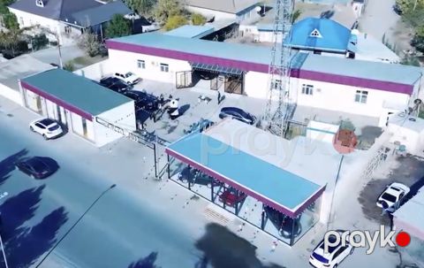 Bərdədə avtosalonuna uyğun hazır əmlak kompleksi — 10 sot, 3 объект + anbar, 225.000 AZN — Bərdə