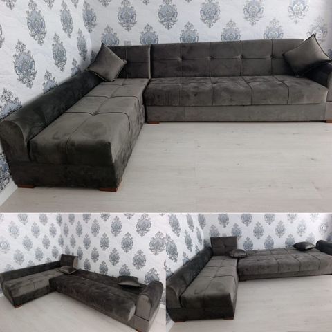 Künc divan, İşlənmiş, Açılan, Bazalı — Bakı