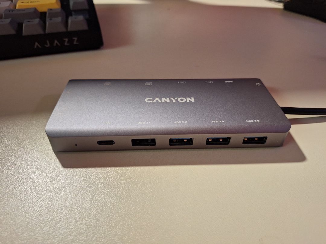 Canyon Multiport Hub 13-in-1 / CNS-TDS12 — Periferik cihazlar, Bakı (2)