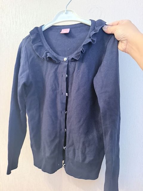 Qız uşağı üçün jaket - Brend: D&A - Ölçü: 140 (təxminən 9–10 yaş) — Bakı