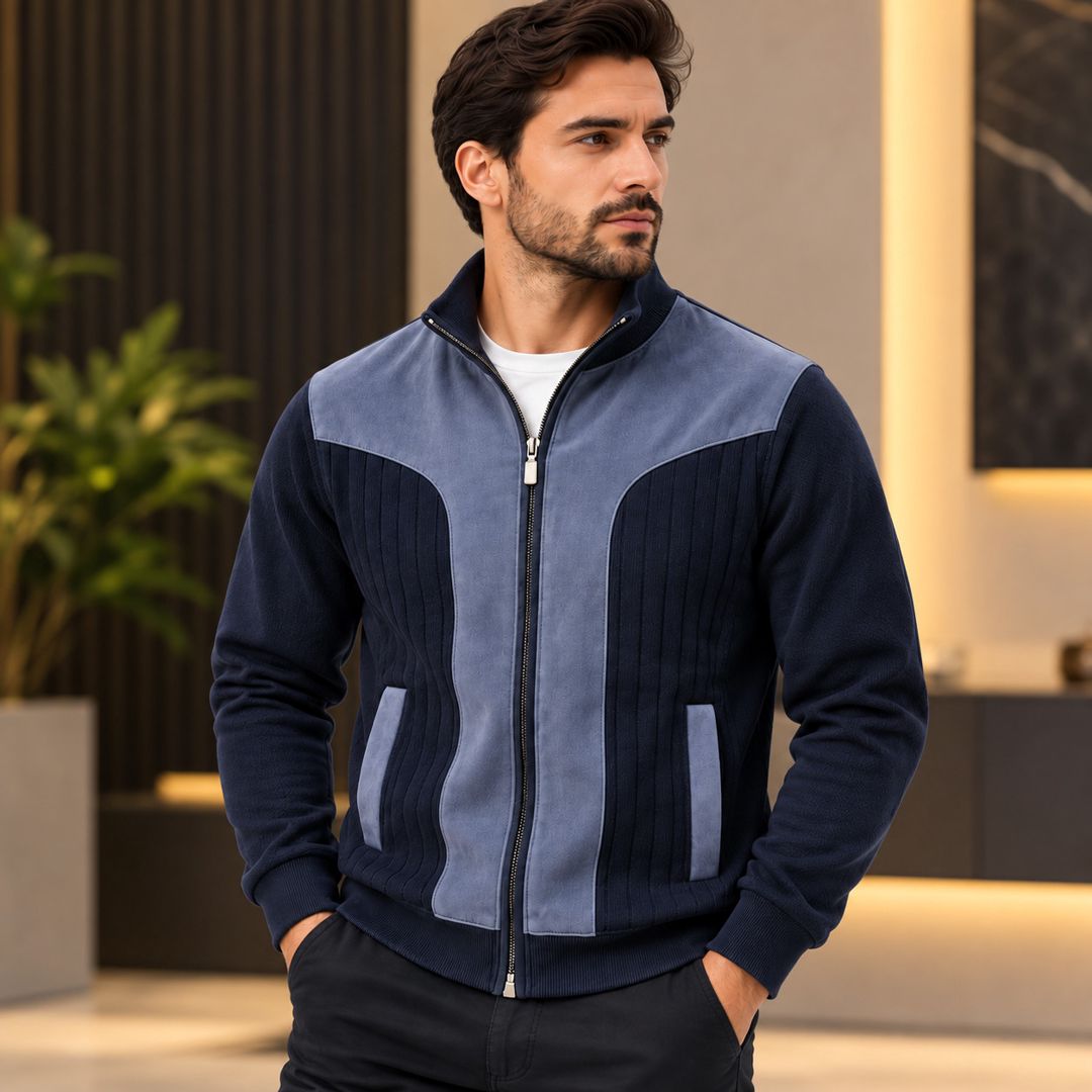 Kişi üçün gödəkçə, göy, trikotaj, ölçü 2XL — Mallar, Bakı (2)