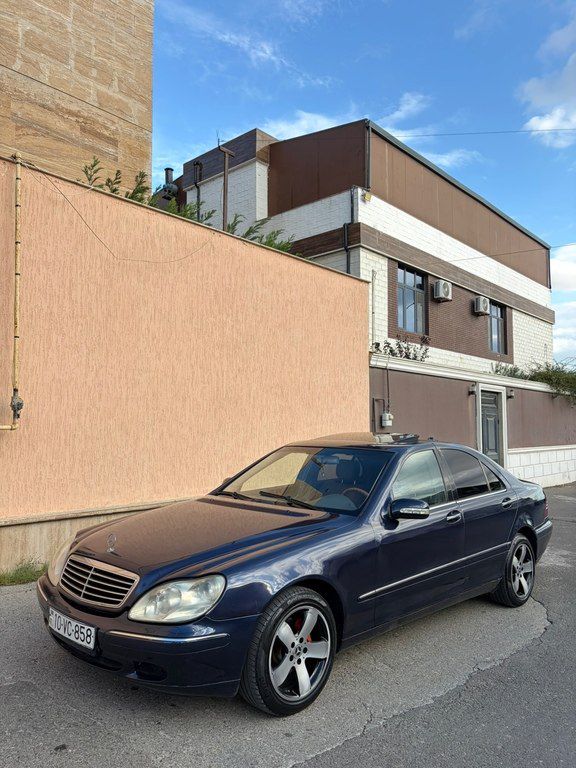 Mercedes S 320, 3.2 L, 2001 il, 428 000 km 10-VC-858 — Avtomobillər, Bakı (2)