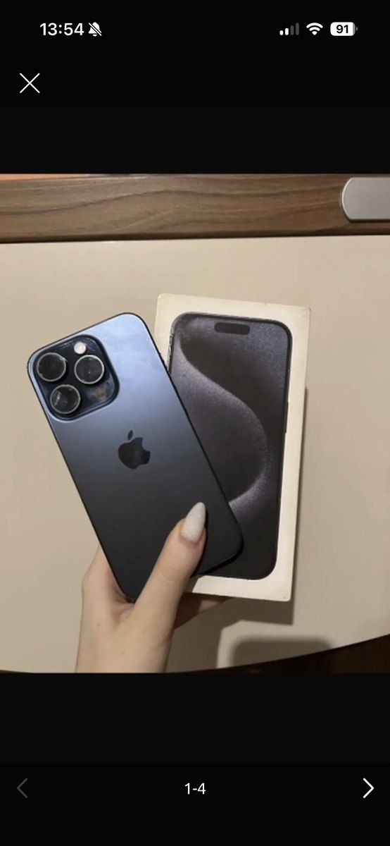 Apple iPhone 15 Pro Natural Titanium 128GB/8GB — Smartfonlar, Bakı