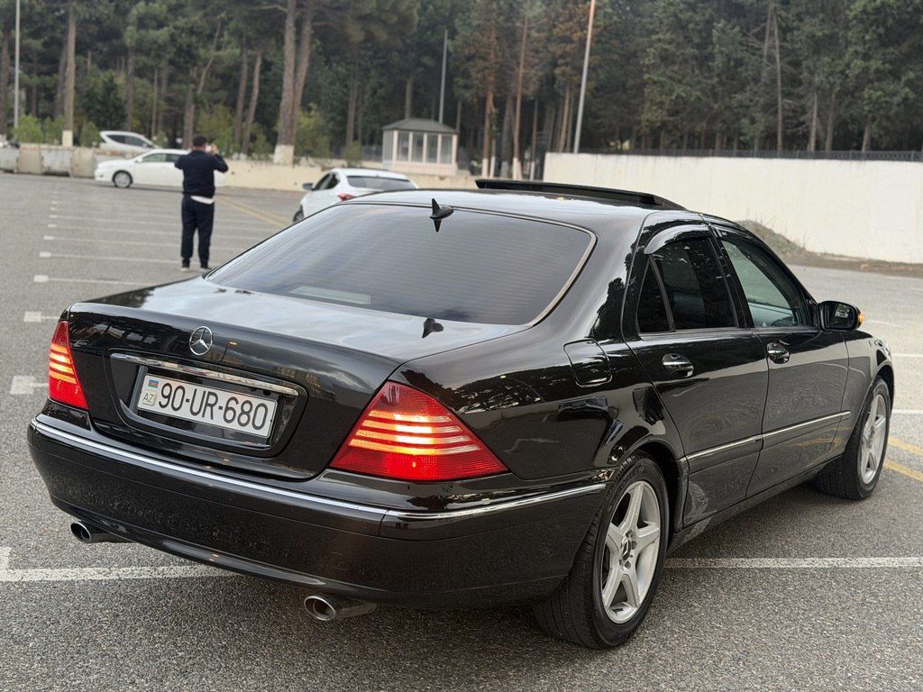 Mercedes S 350, 3.7 L, 2005 il, 211 144 km 90-UR-680 — Avtomobillər, Sumqayıt (8)