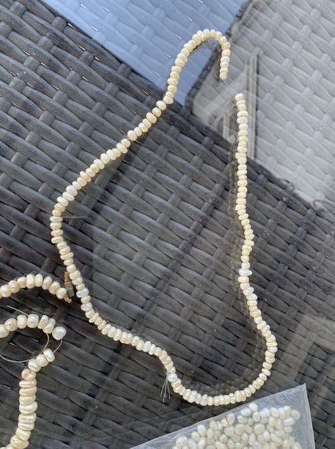 Təbii inci muncuq dəsti - Material: təbii inci (barok/çəhrayı-ağ — 45 ₼ · Bakı · Başqa Təbii inci muncuq dəsti - Material: təbii inci (barok/çəhrayı-ağ — Bakı