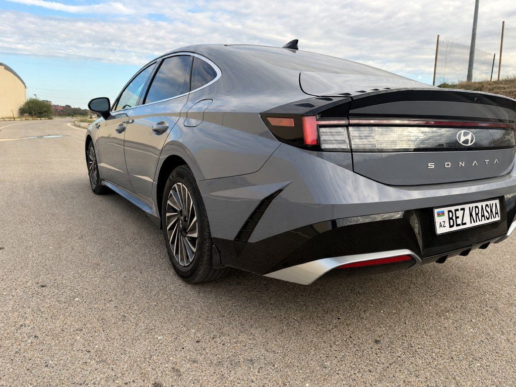 Hyundai Sonata, 2.0 L, 1.62 kWh, 2024 il, 15 000 km — Avtomobillər, Bakı (3)