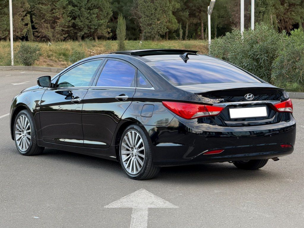 Hyundai Sonata, 2.4 L, 2014 il, 159 000 km — Avtomobillər, Gəncə (9)