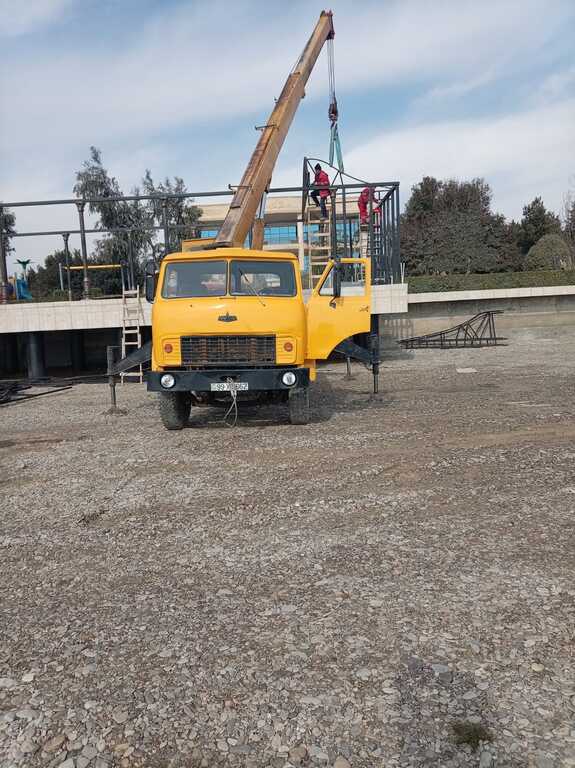 MAZ 5549, 11 L, 1987 il, 300 000 km 99-XX-662 — Avtokranlar, Bakı (6)
