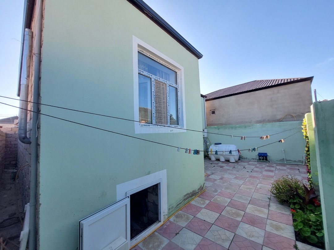 Satılır 3 otaqlı həyət evi/bağ evi 90 m² — Ev, villa, Bakı (3)