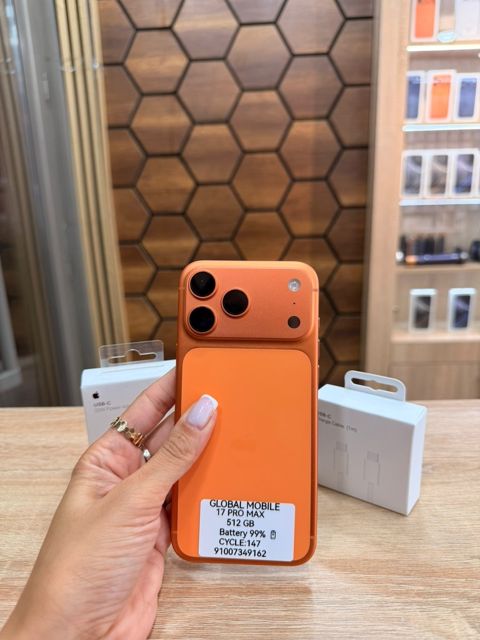 Apple iPhone 17 Pro Max Cosmic Orange 512GB/12GB — Bakı