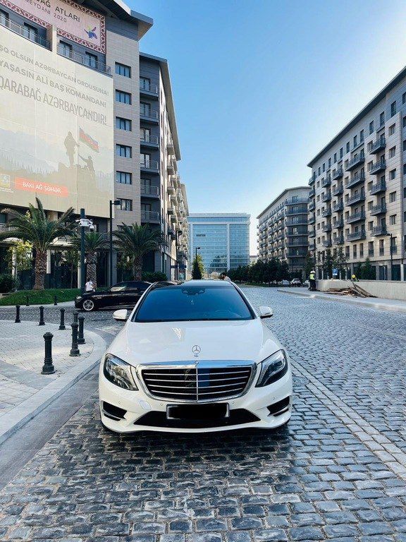 Mercedes S 500 4MATIC, 4.7 L, 2014 il, 168 000 km — Avtomobillər, Bakı (7)