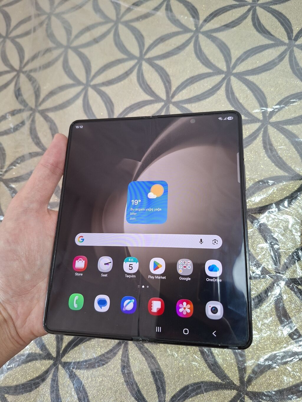 Samsung Galaxy Z Fold 5, 256 GB, rəng - Qara, Barmaq izi — Samsung, Naxçıvan (3)