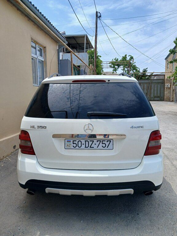 Mercedes ML 350 4MATIC, 3.5 L, 2007 il, 220 000 km 50-DZ-757 — Avtomobillər, Bakı (4)