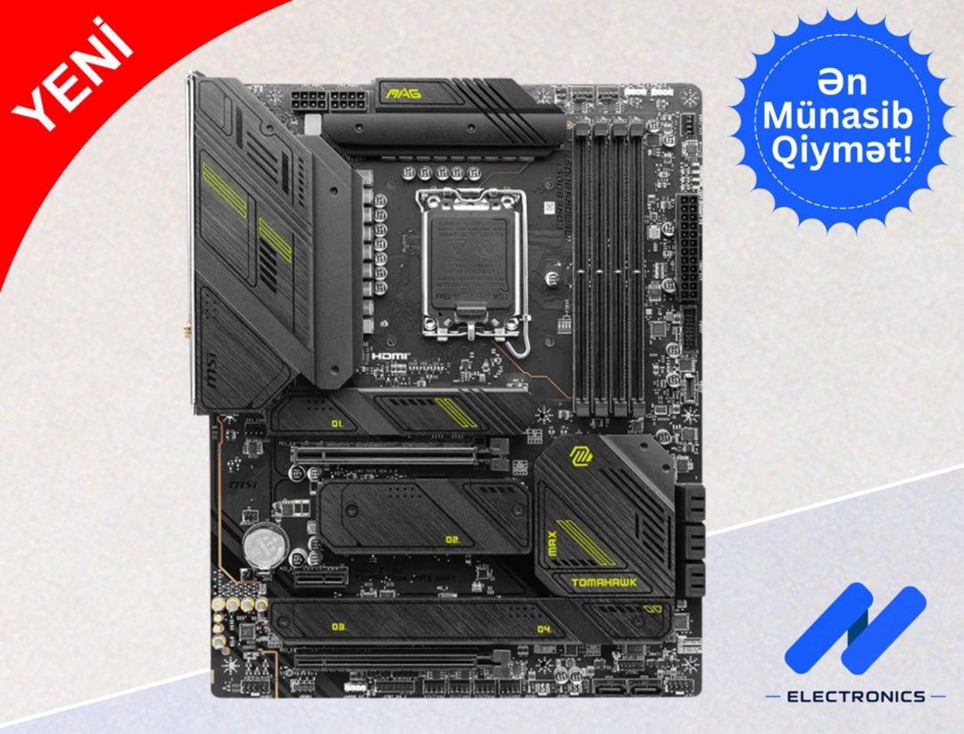 Ana plata msı mag Z790 tomahawk max WiFi — Kompüterlər və noutbuklar, Bakı (3)