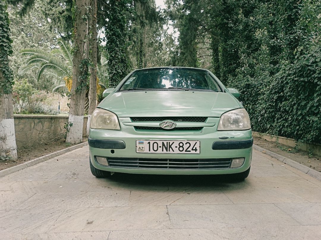 Hyundai Getz, 2004 il 10-NK-824 — Avtomobillər, Bakı (2)