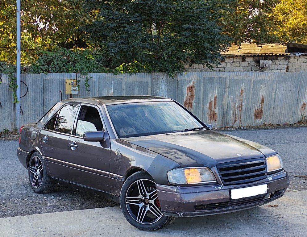 Mercedes C 200, 2.0 L, 1995 il, 218 874 km — Avtomobillər, Bərdə (5)