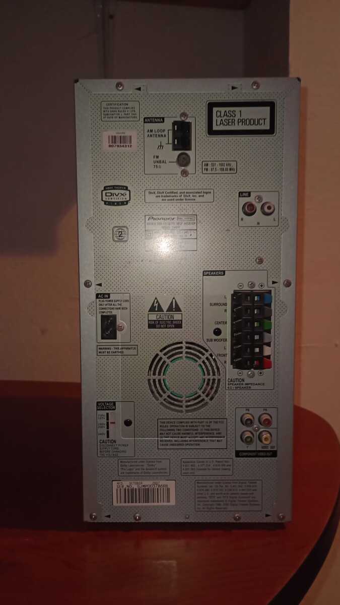 Musiqi mərkəzi "Pioneer XV-EV7" — Səs texnikası, Bakı (5)
