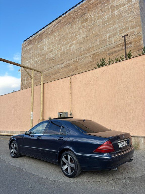 Mercedes S 320, 3.2 L, 2001 il, 428 000 km 10-VC-858 — Avtomobillər, Bakı (3)