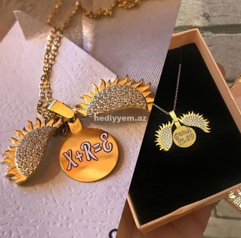 Hediyyelik Qab Gumus Sepler №10 — Necklaces and chains