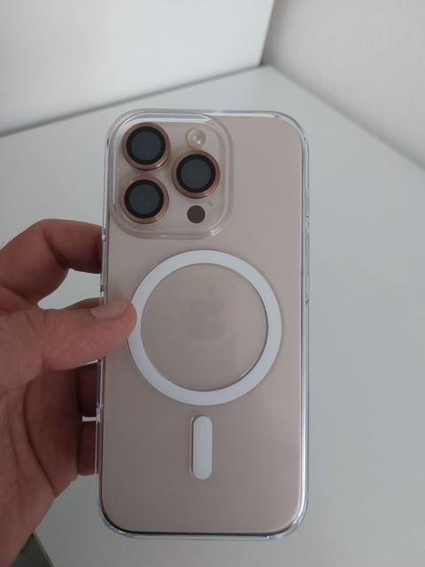 IPhone 16 Pro, 128 GB, Desert Titanium, Zəmanət, Face ID, Sənədlərlə — Novxanı