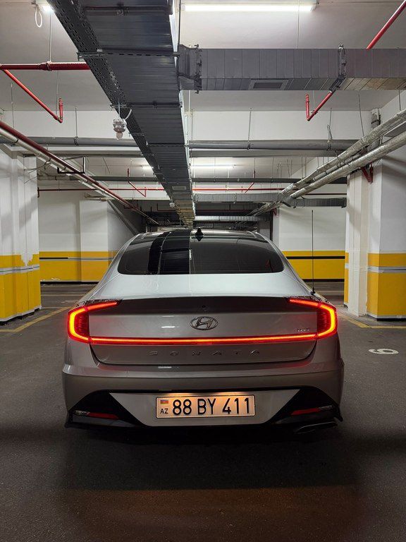Hyundai Sonata, 1.6 L, 2019 il, 64 000 km 88-BY-411 — Avtomobillər, Bakı (2)