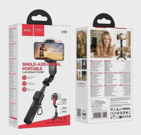 Tripod Hoco K90 Axis Gimbal Portable — N1SaatAləmi — Телефондар және гаджеттер