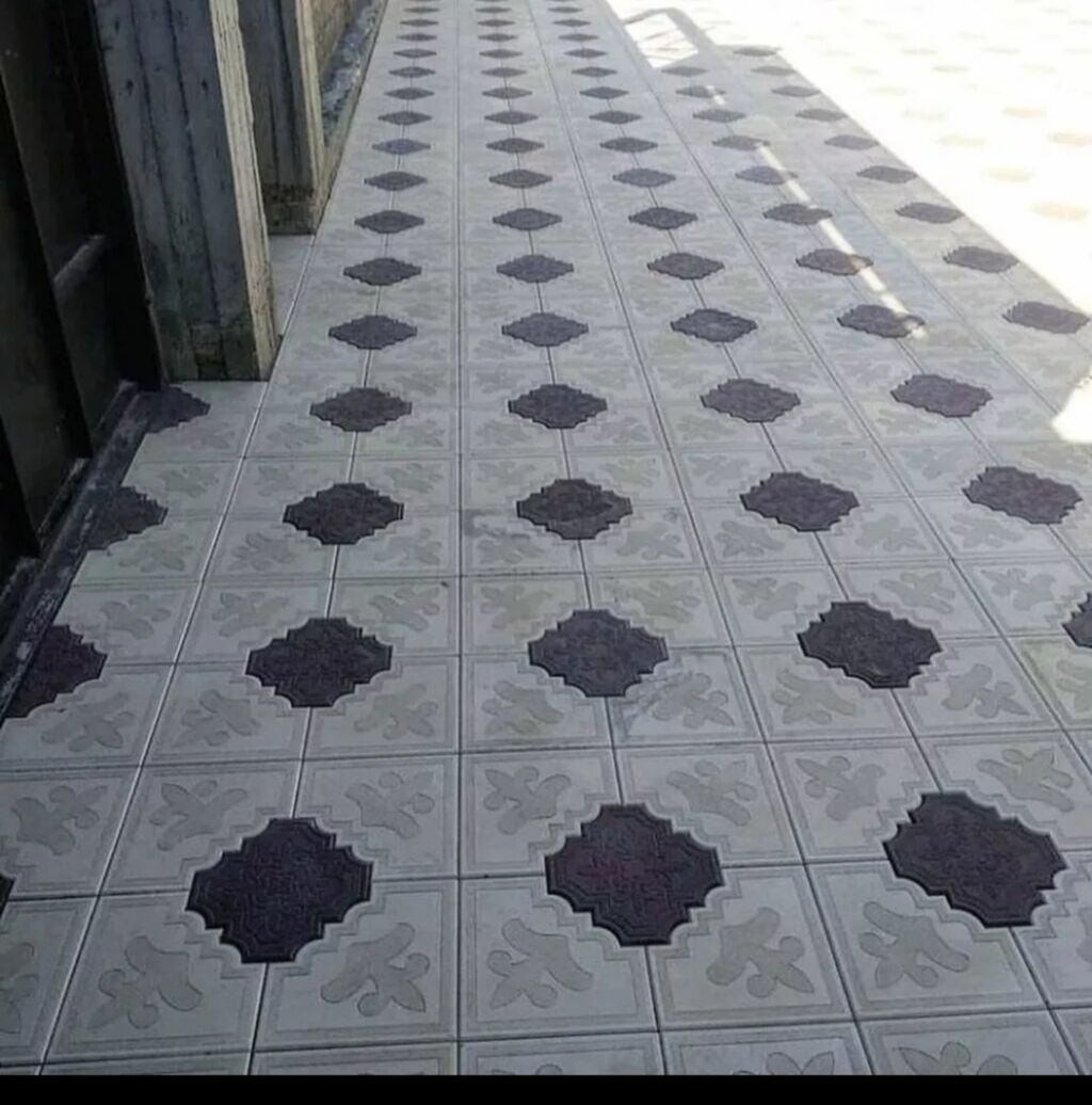 Boratka (brusçatka) döşəmə daşları və dekorativ səki plitələri — Beton, Mehdiabad (7)