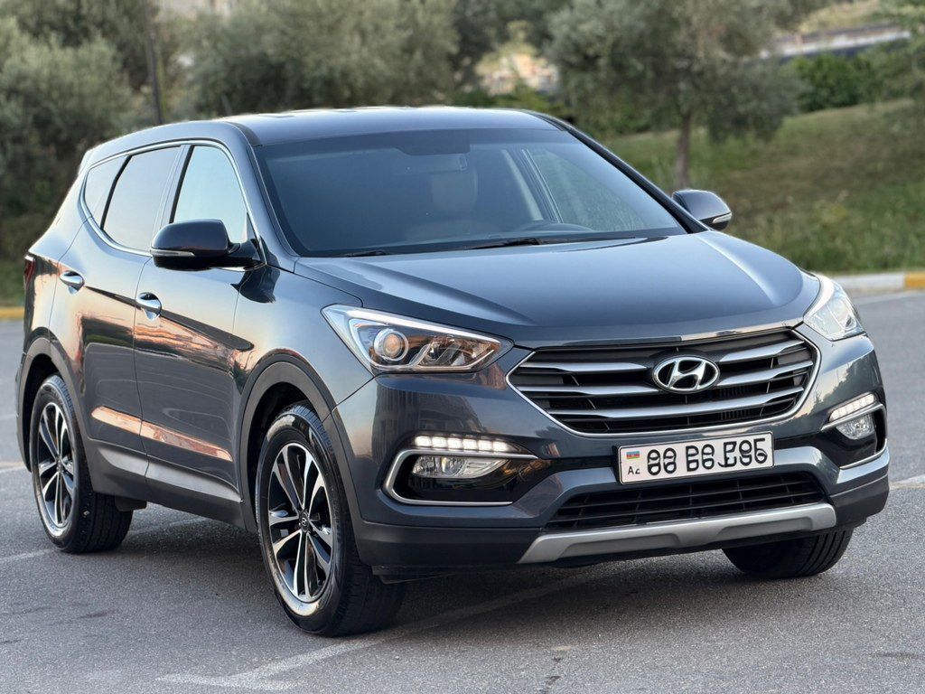 Hyundai Santa Fe, 2.0 L, 2015 il, 228 000 km — Avtomobillər, Bakı (4)