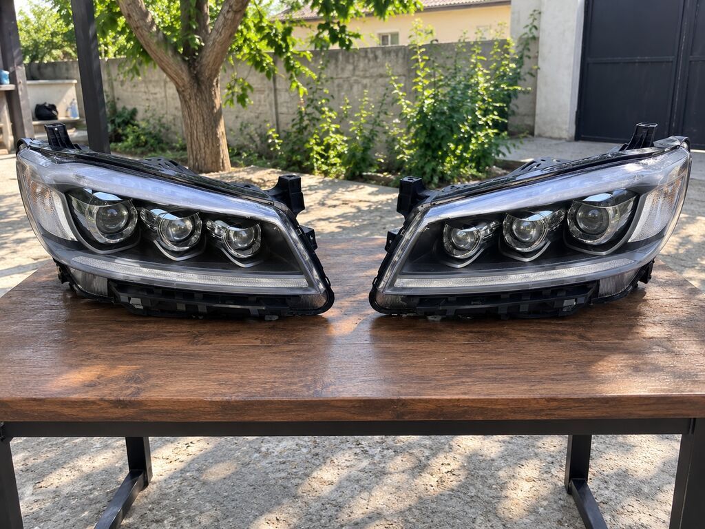 Komplekt, Yaxın və uzaq vuran işıqlar Universal auto, 2018 il, Orijinal, İşlənmiş — Avtomobil işığı, Bakı