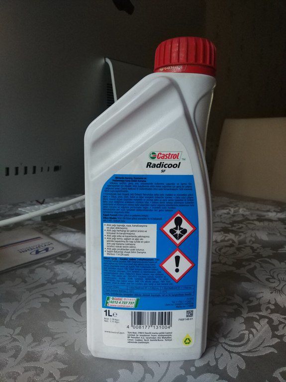 Antifriz "Castrol Radicool SF 1L" — Ehtiyat hissələri və aksesuarlar, Bakı (2)
