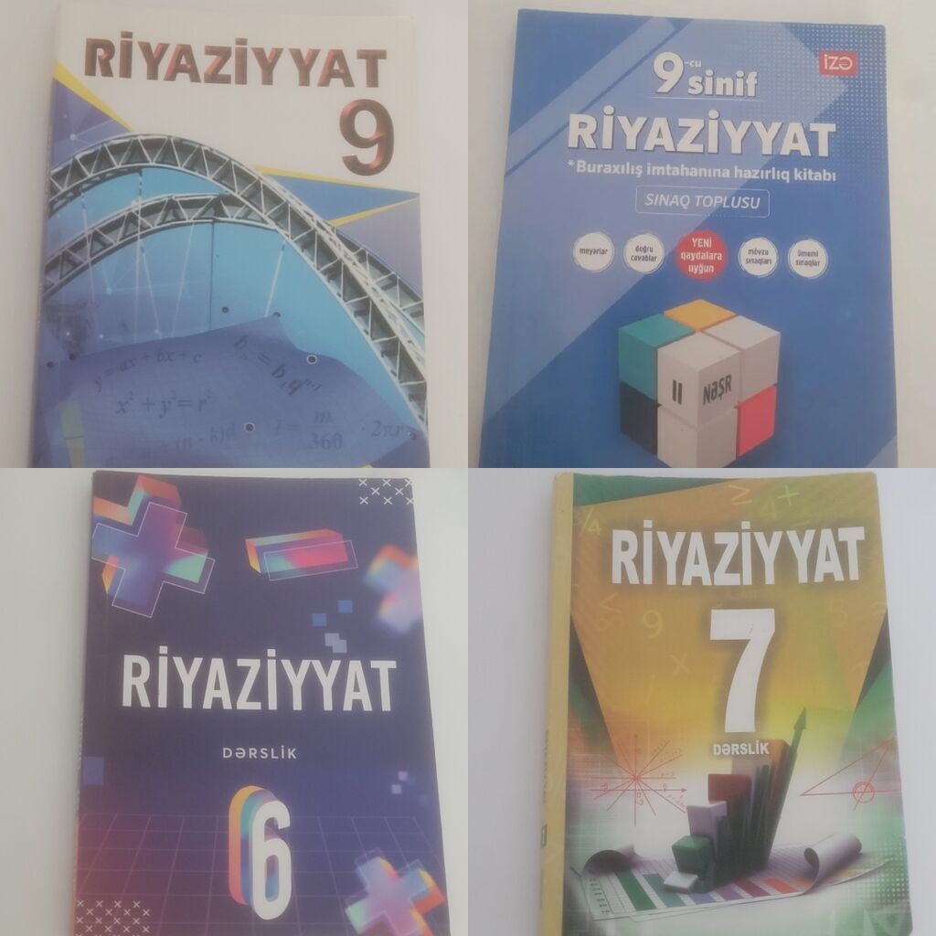 Riyaziyyat dərslikləri dəsti — Kitablar, Gəncə