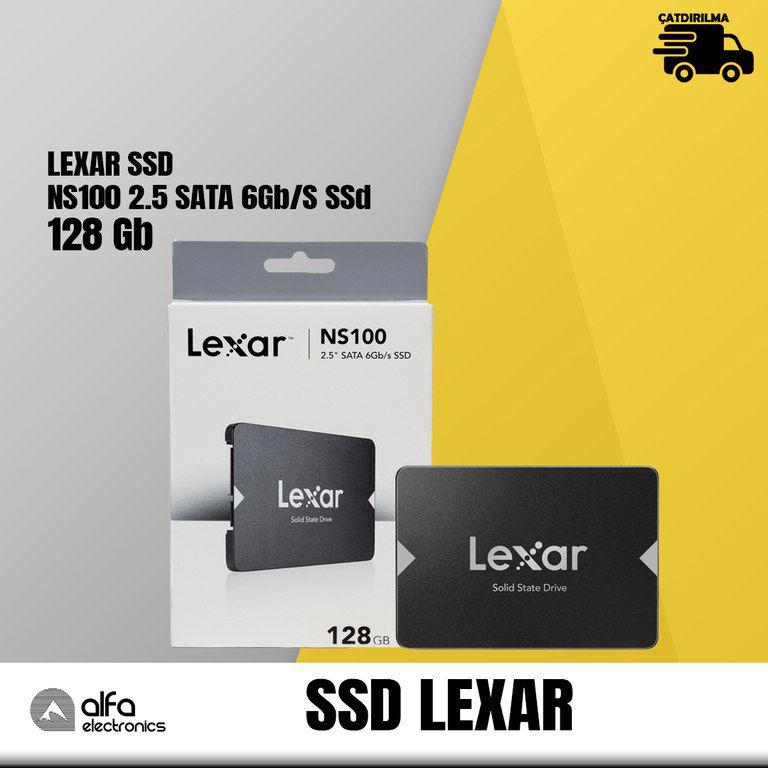 SSD Lexar 128GB — Kompüterlər və noutbuklar, Bakı