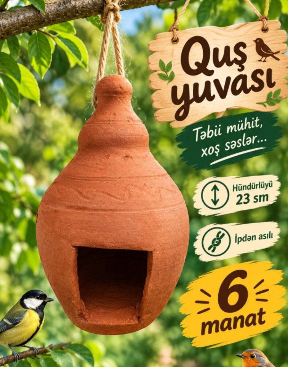 Quş yuvası — Heyvan malları, Bakı (2)