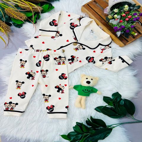 Pijama dəsti, Rəngbərəng, Pambıq, ölçü 12-24 ay — Bakı