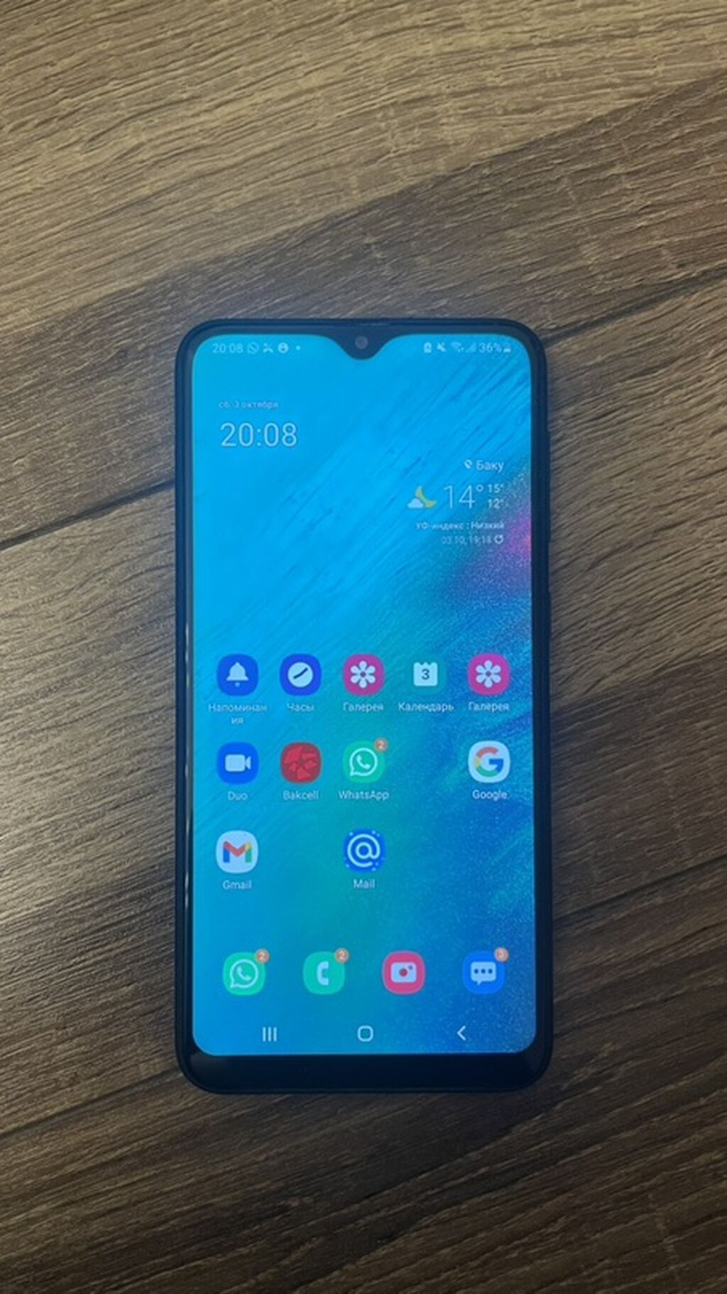 Samsung Galaxy A10, 32 GB, rəng - Qara, İki sim kartlı — Samsung, Bakı