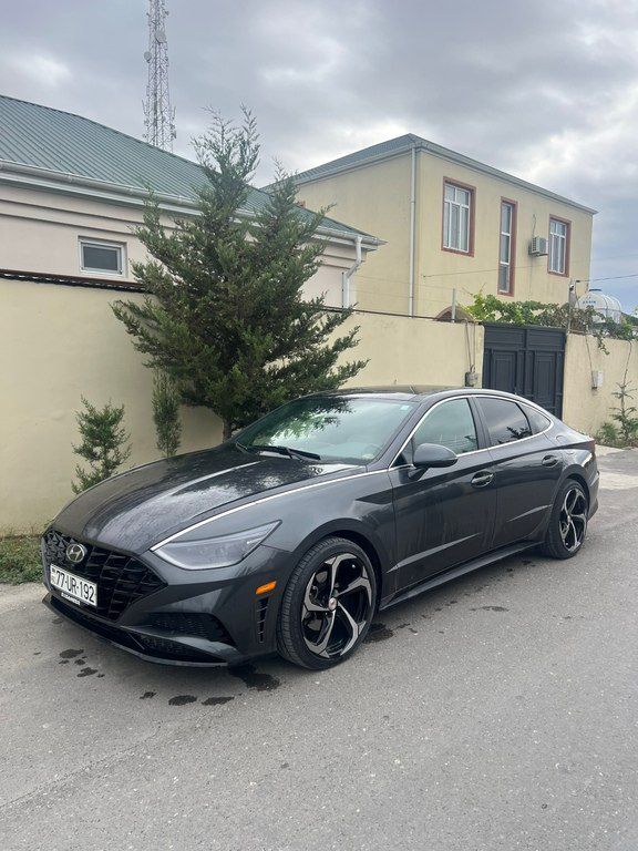 Hyundai Sonata, 1.6 L, 2021 il, 75 000 km 77-UR-192 — Avtomobillər, Bakı (4)