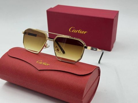 Kişilər üçün gün eynəyi TCS_2685, qızılı/qəhvəyi qradient — Bakı