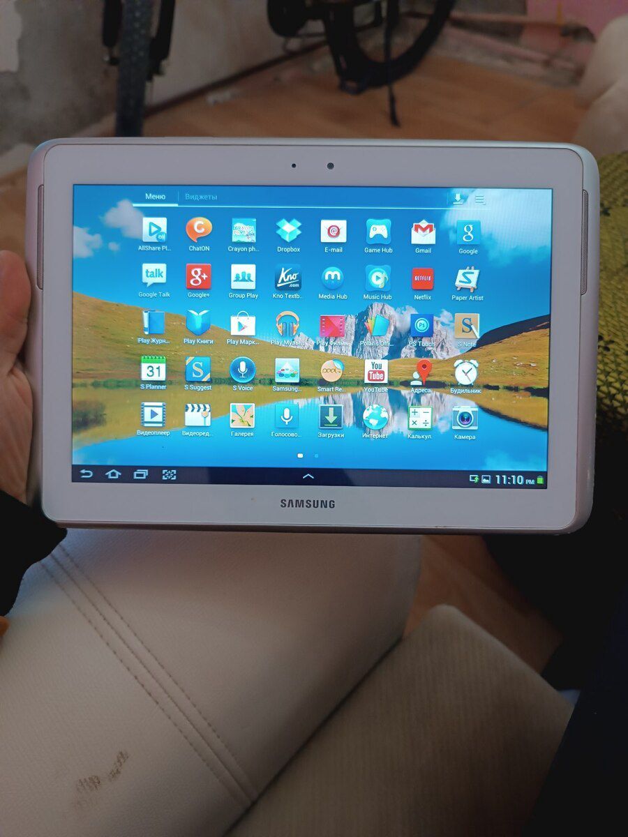 Samsung Galaxy Note 10.1 N8000 White/Silver 64GB/2GB — Planshetlər, Bakı (5)