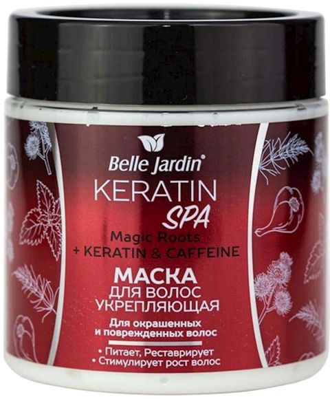 Saç üçün maska Belle Jardin Keratin Spa Magic Roots 450 ml — Bakı