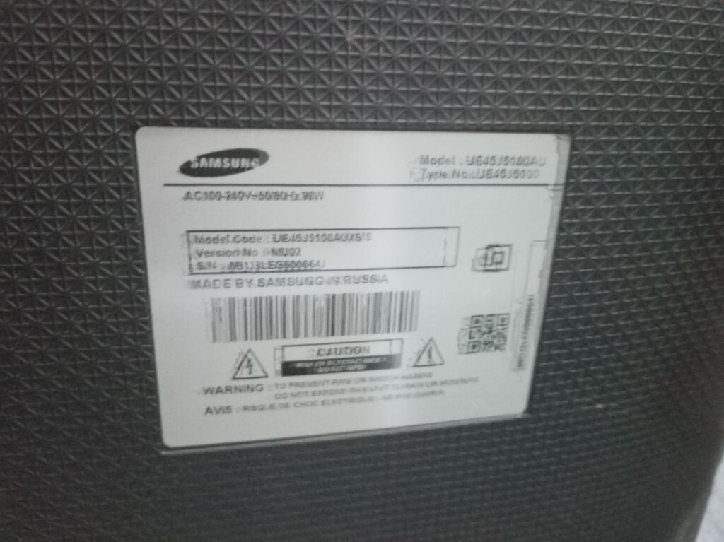Samsung LED Televizor – 46 düym Model: UE46ES5500AU (Type: UE46ES5500) — Televizorlar, Bakı (2)