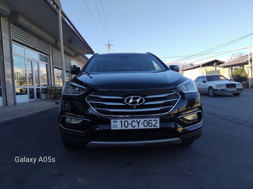 Hyundai Santa Fe, 2.0 L, 2017 il, 90 000 km 10-CY-062 — Avtomobillər, Zaqatala (2)