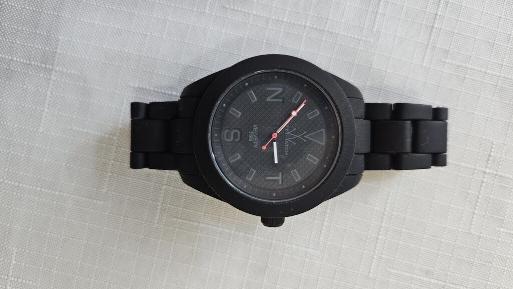 Velvety TOY Watch – kişi qol saatı - Rəng: mat qara - Korpus: massiv — Qol saatları, Digah (2)