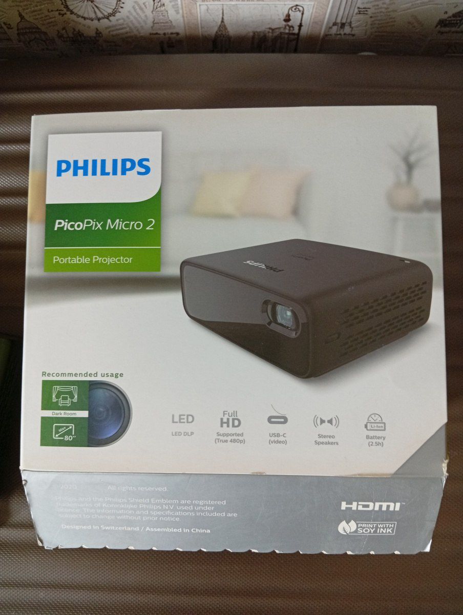 Philips PicoPix Micro 2 proyektor — Səs texnikası, Bakı (4)