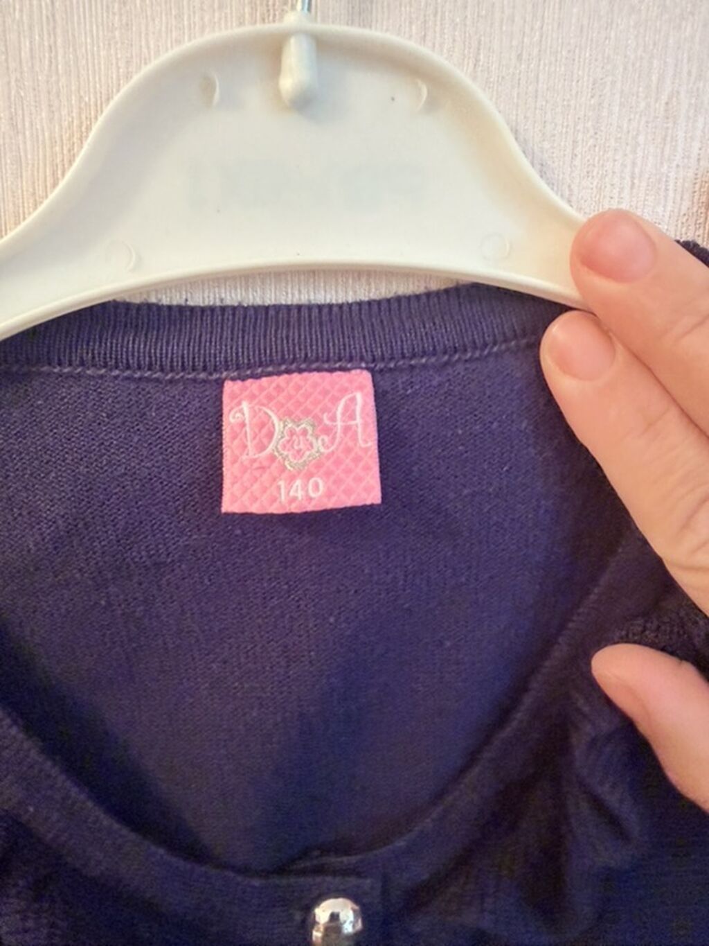Qız uşağı üçün jaket - Brend: D&A - Ölçü: 140 (təxminən 9–10 yaş) — Uşaq geyimi, Bakı (3)