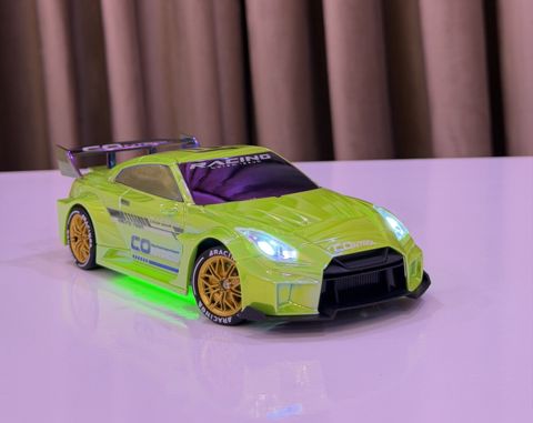 Pultlu drift maşını "Nissan GTR Green" — Bakı